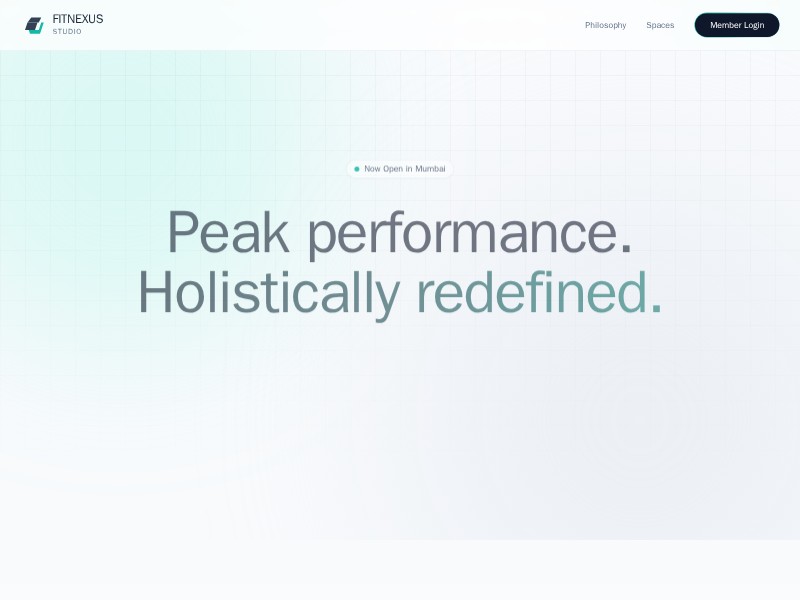 Preview for Fitness Studio Landing Page Template