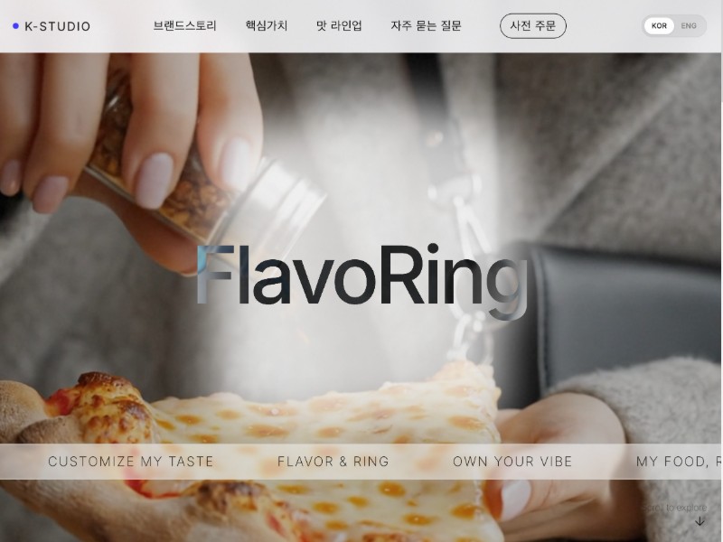 Preview for flavoring