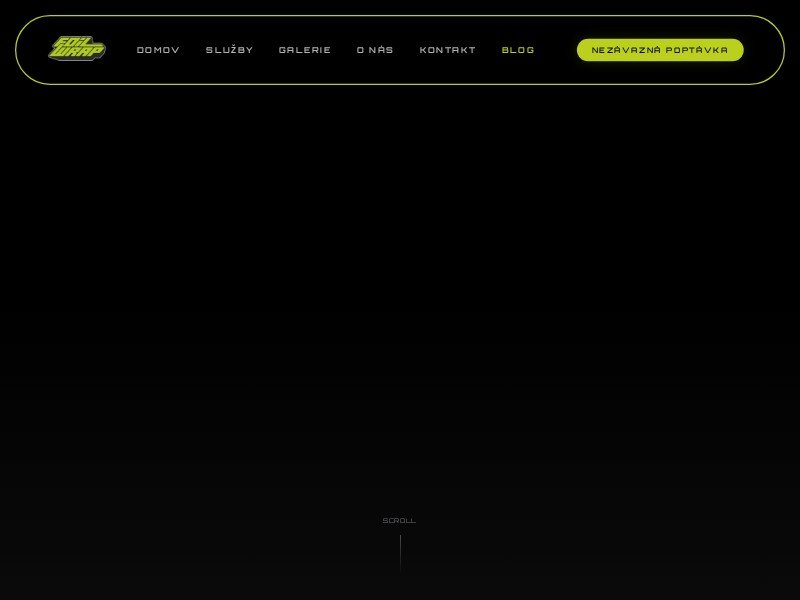 Preview for FoilWrap Automotive & Services Landing Page Template