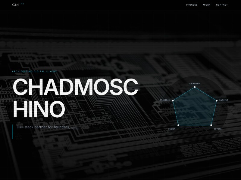Preview for Full-Stack Developer Portfolio Template