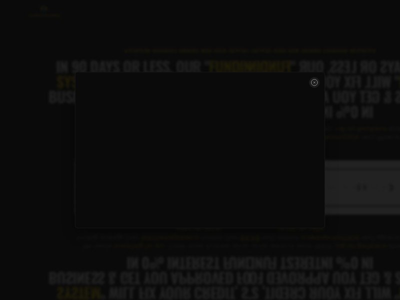 Preview for Business Funding Landing Page Template