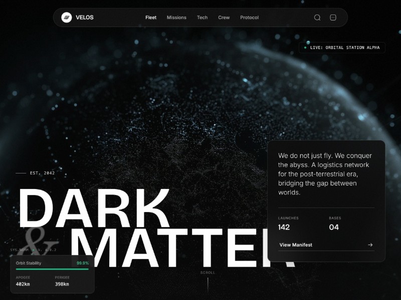 Preview for VELOS Interstellar Logistics Template