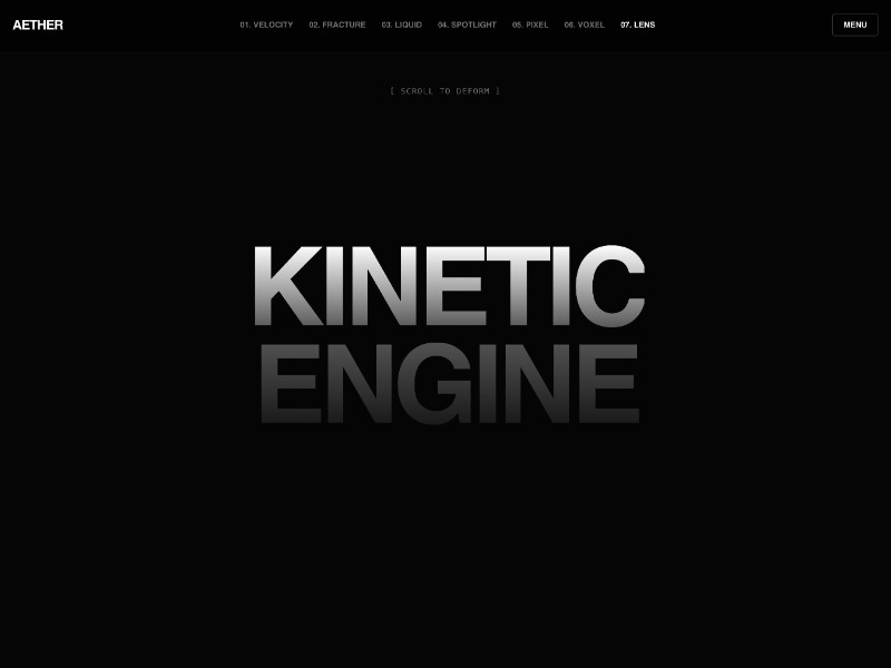 Preview for AETHER Kinetic Interaction Library Template