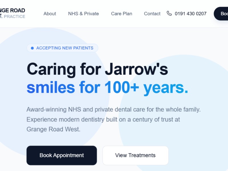 Preview for Grange Road Dental