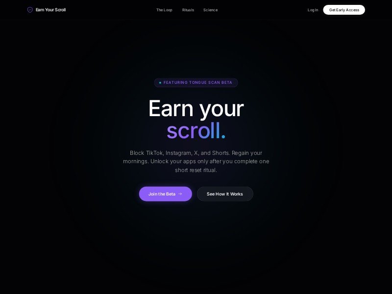 Preview for Behavioral Wellness App Landing Page Template