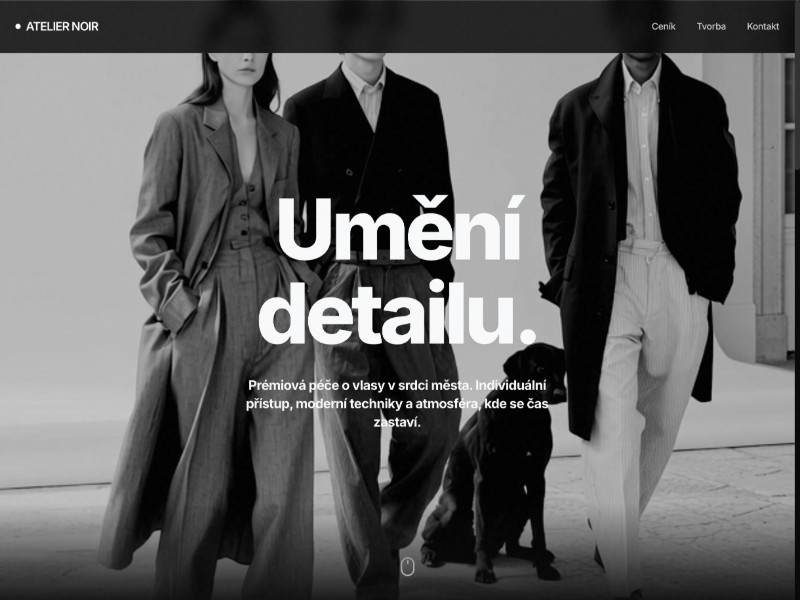 Preview for Hair Salon Landing Page Template