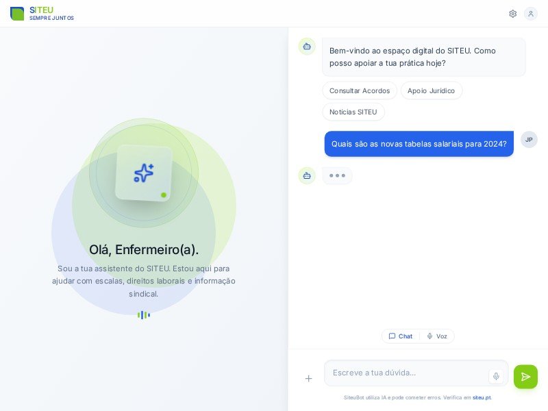 Preview for Healthcare AI Chat Assistant Landing Page Template