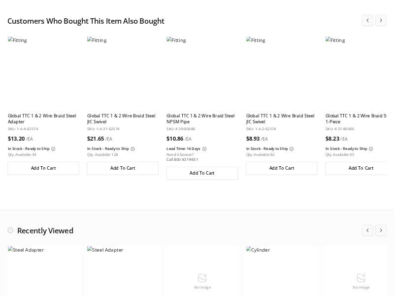 Preview for E-commerce Product Recommendations UI Template