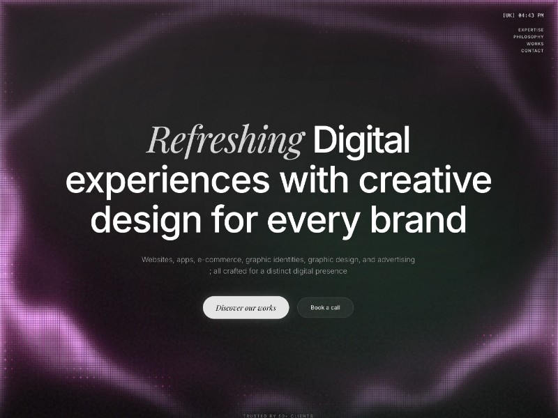 Preview for Creative Agency Portfolio Landing Page Template