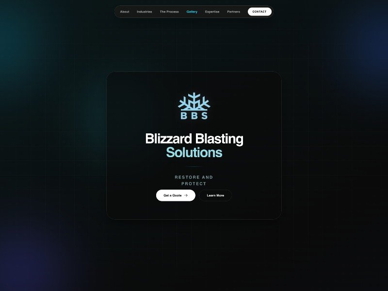 Preview for Blizzard Blasting Cleaning solutions 