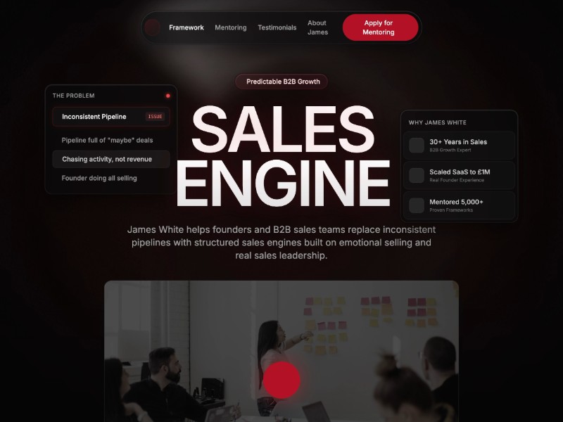 Preview for Sales Mentoring by James White