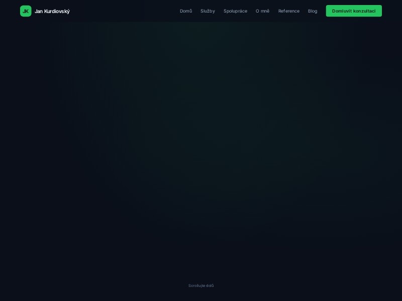 Preview for Financial Advisor Personal Website Template