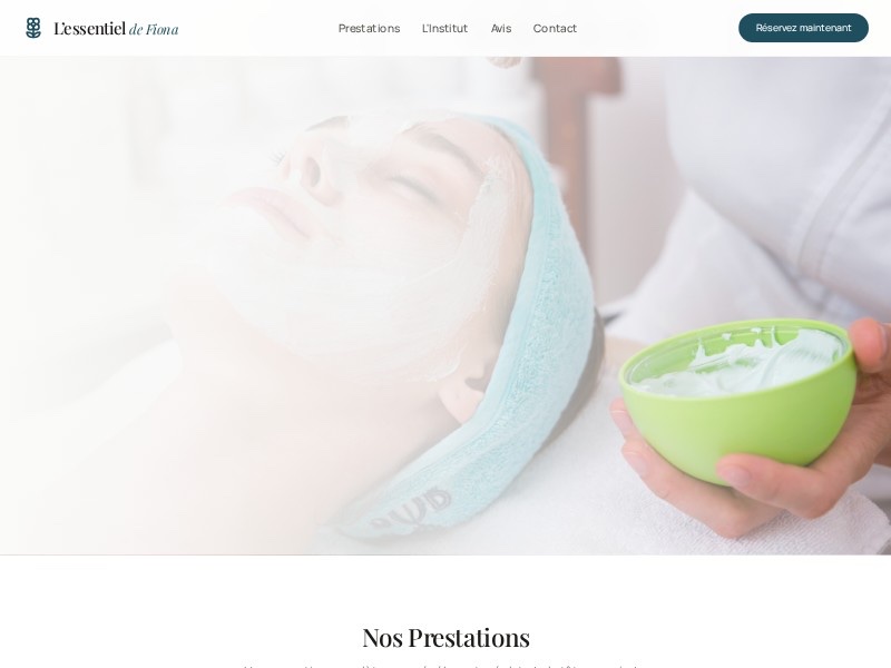 Preview for L'essentiel de Fiona - Institut de beauté - Saint-Paul-Cap-de-Joux