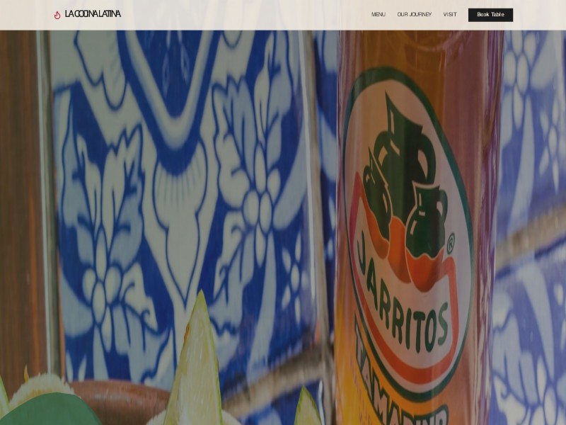 Preview for Restaurant Landing Page Template