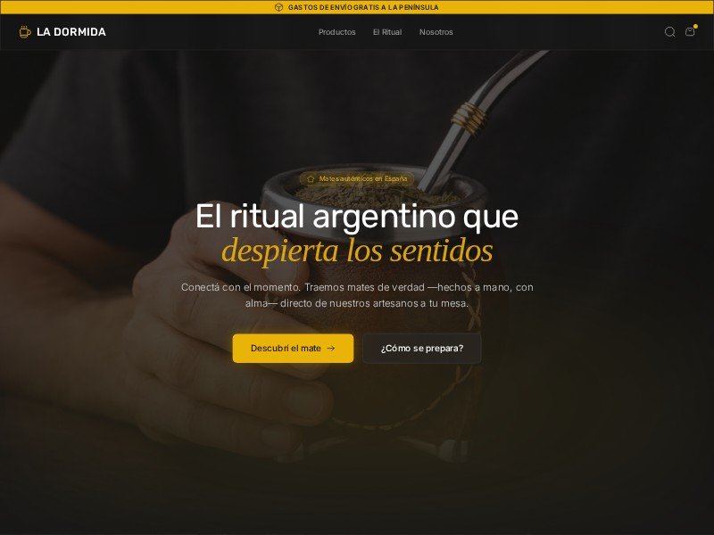 Preview for Comprar Mates Argentinos Auténticos en España | La Dormida