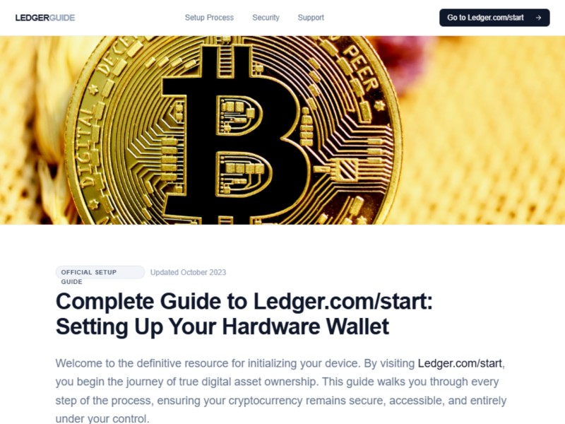 Preview for Ledger.com/start - Official Site | Ledger