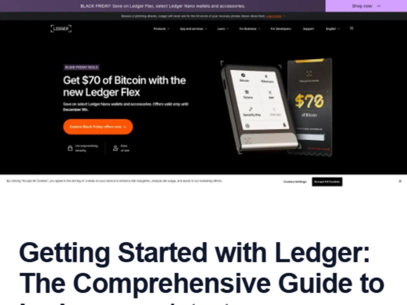 Preview for Ledger.com/Start® — Getting started