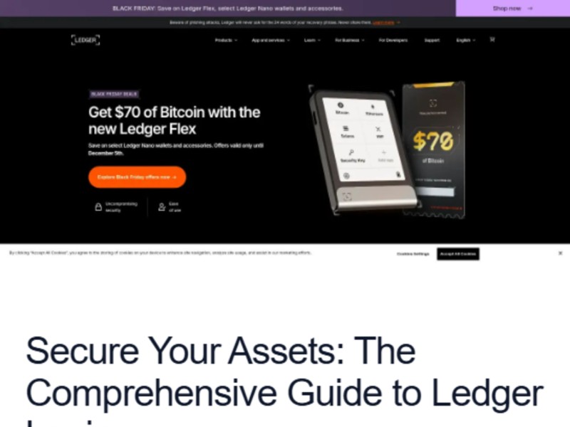 Preview for Ledger Login: Most Secure Crypto Wallet App