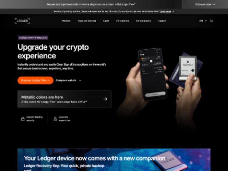 Preview for Ledger® Live: Login | Secure Access to Your Wallet