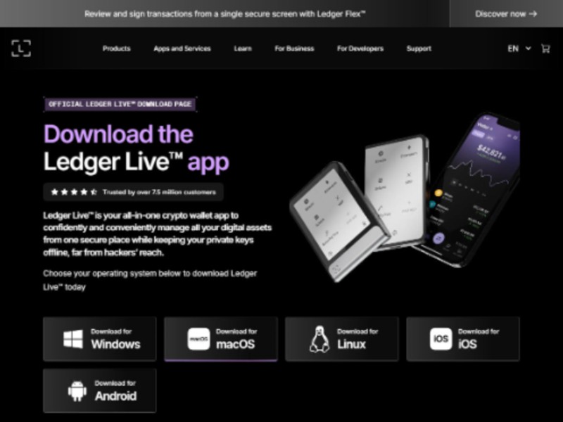 Preview for Ledger® Live Login | Getting Started™ with Ledger®