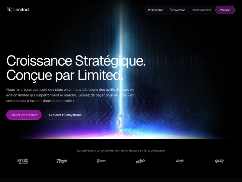Preview for Premium Agency Landing Page Template