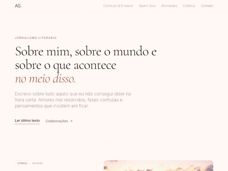 Preview for Literatura e Portfolio