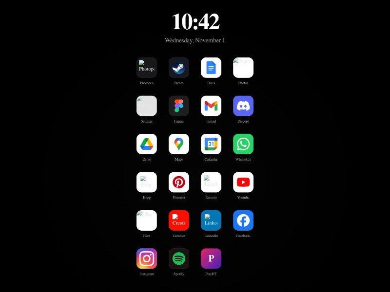 Preview for livedesklauncher