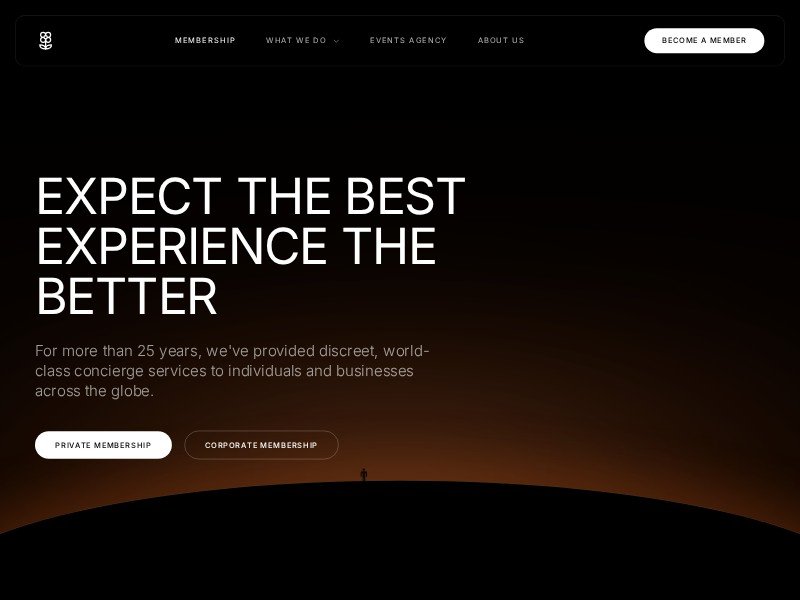 Preview for Luxury Concierge Landing Page Template