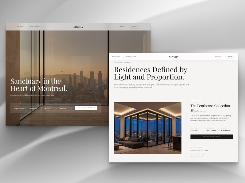Preview for Modern Luxury Property Showcase Template