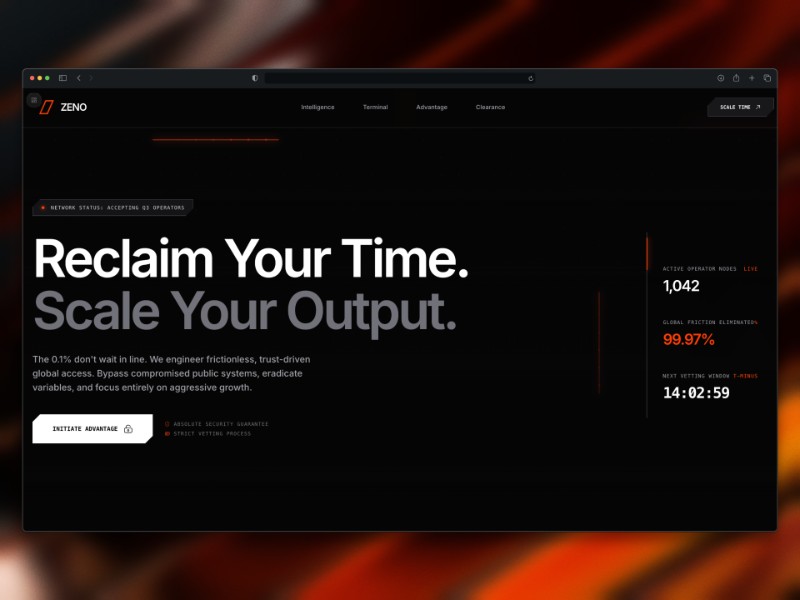 Preview for Luxury Travel Concierge Landing Page Template