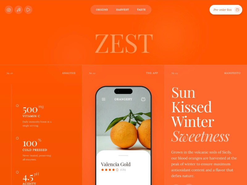 Preview for Matcha Protein Drink Landing Page Template