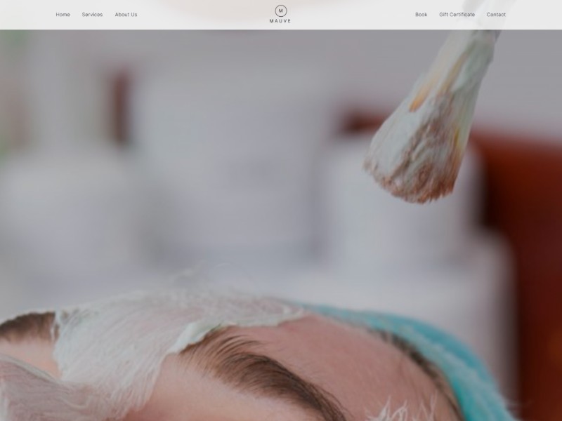 Preview for Mauve Med Spa Landing Page Template