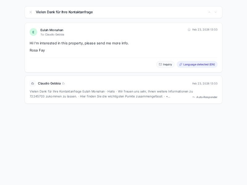 Preview for Message Thread View UI Template