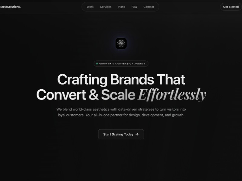 Preview for Meta Solutions - Growth & Conversion Agency by Mattheus Sanojca