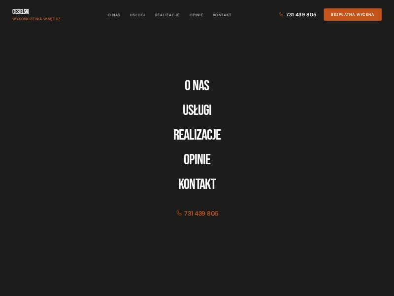 Preview for Interior Renovation Services Landing Page Template