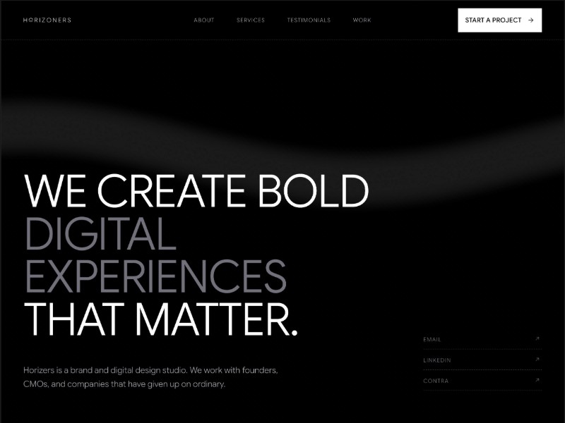 Preview for Horizoners Design Agency