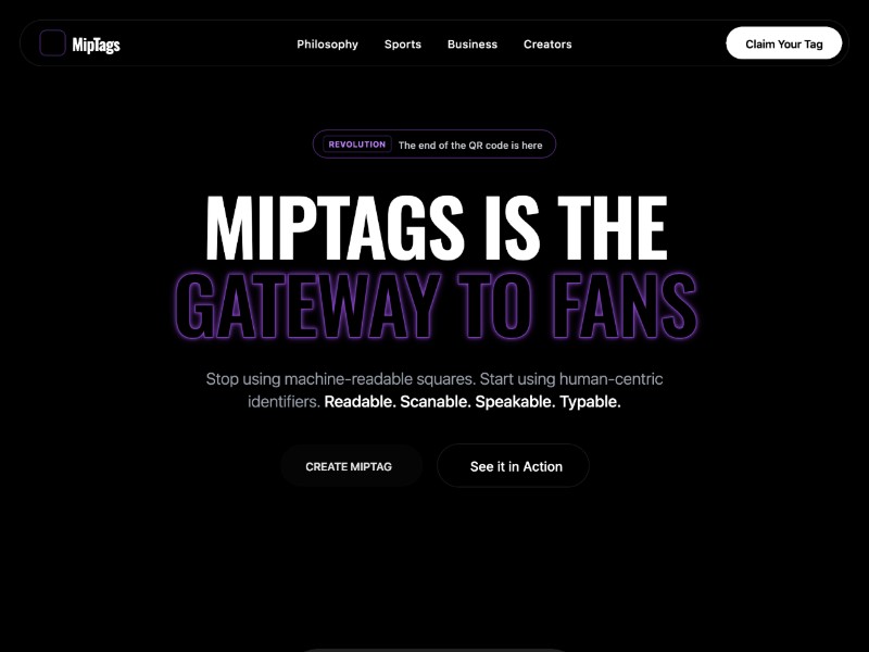 Preview for MipTags