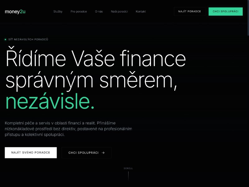 Preview for Financial Advisor Landing Page Template
