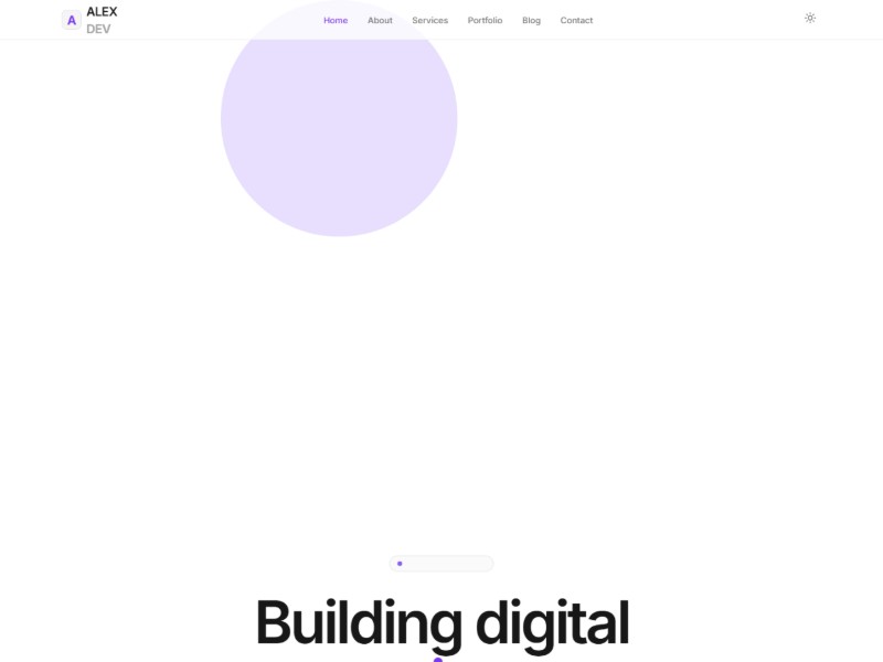 Preview for Musharraf Hossain | Developer Portfolio