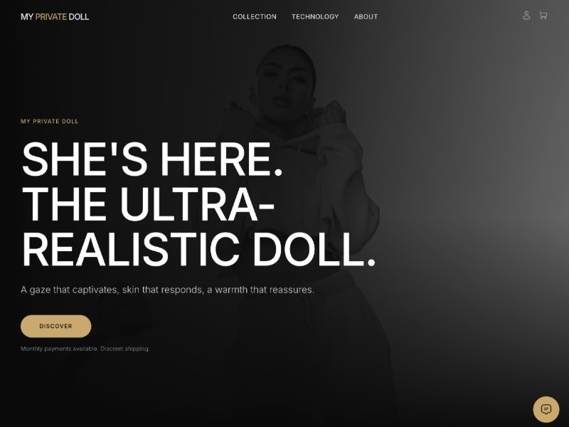 Preview for Luxury E-commerce Landing Page Template