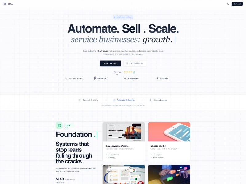 Preview for new home page