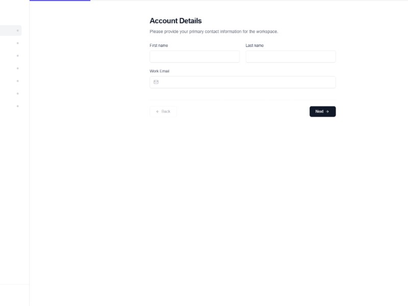 Preview for Onboard Multi-Step Onboarding Dashboard Template