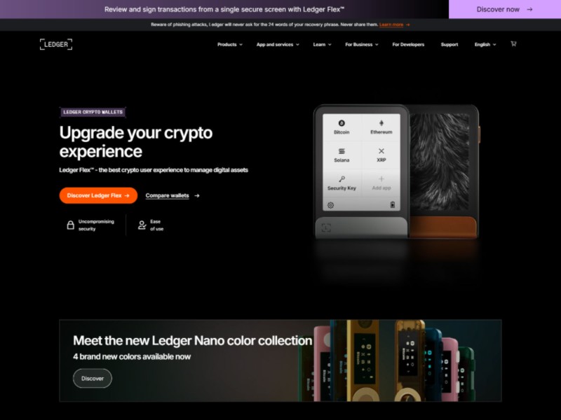 Preview for Ledger® Live: | Secure Access to Your Wallet