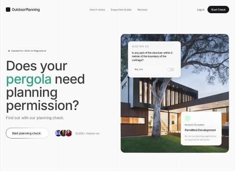 Preview for Pergola Planning Permission UK | Outdoor Planning