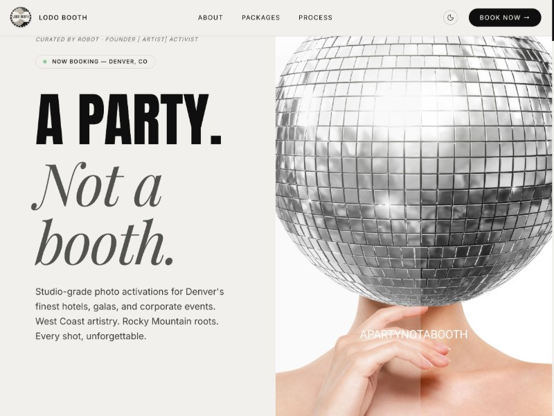 Preview for Party Booth