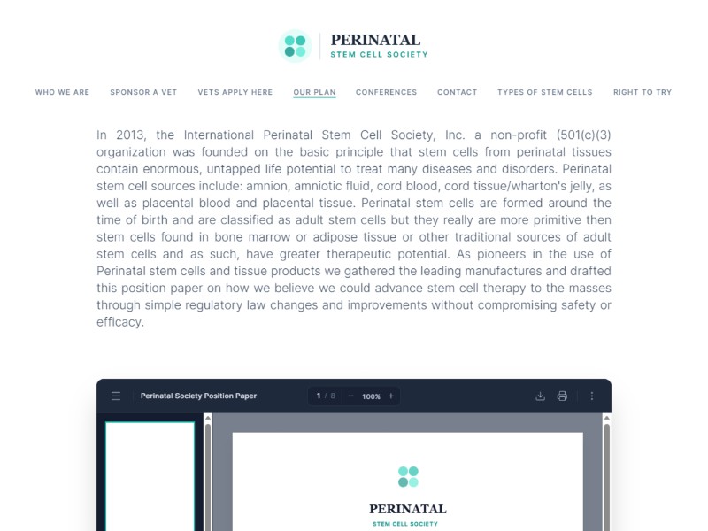 Preview for Non-Profit Advocacy Landing Page Template