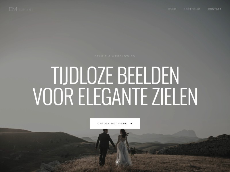 Preview for Wedding Photography Portfolio Template