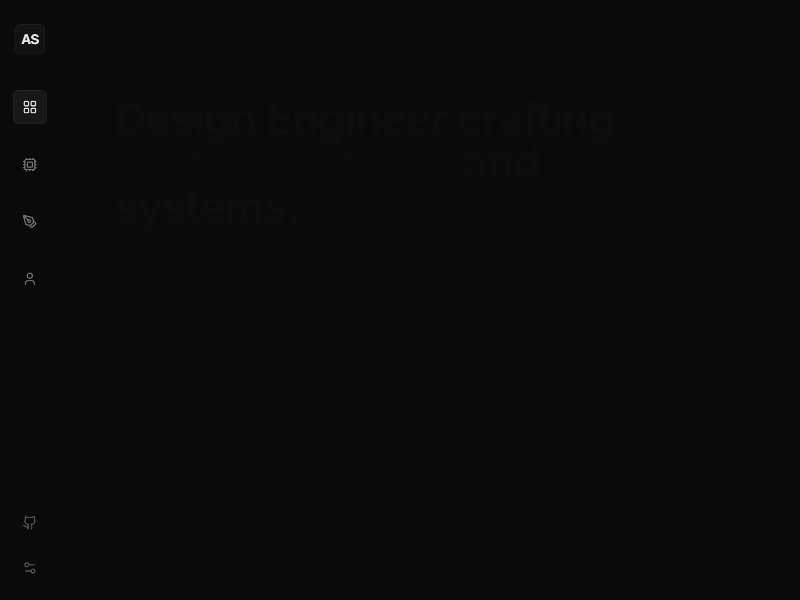 Preview for Portfolio Landing Page Template