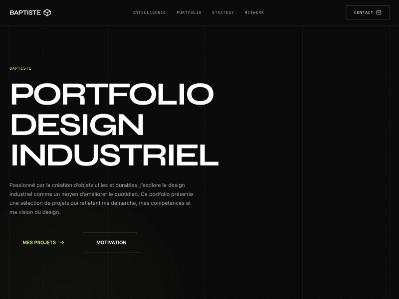Preview for PORTFOLIO Baptiste