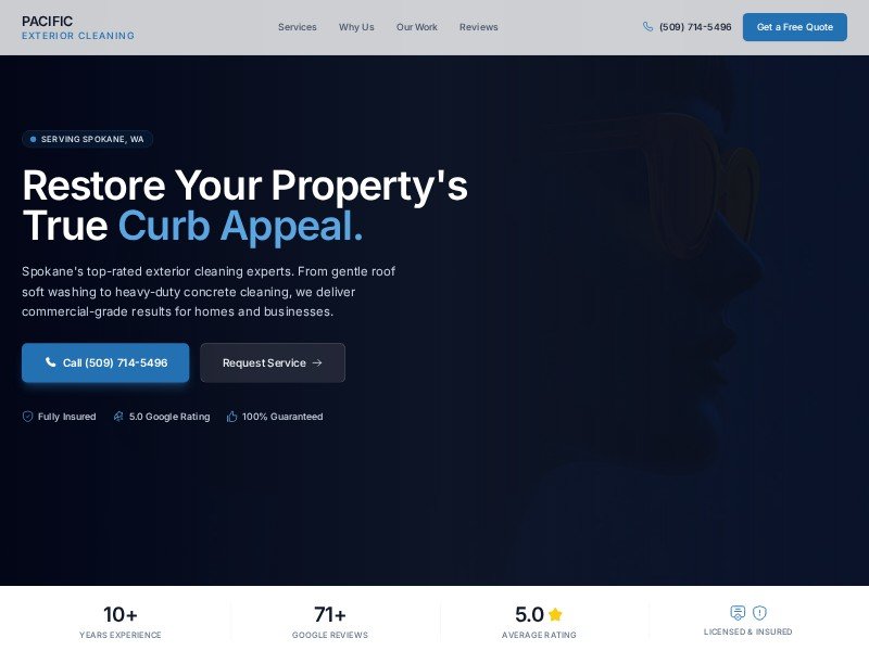 Preview for Expert Exterior Cleaning | Professional Pressure Washing in Spokane